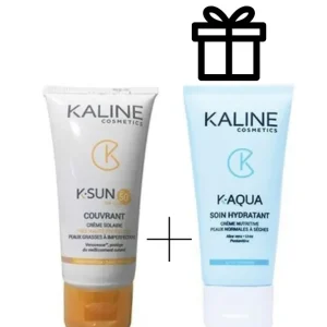 Kaline Ecran Invisible 50ml + k.aqua soin hydratant pack